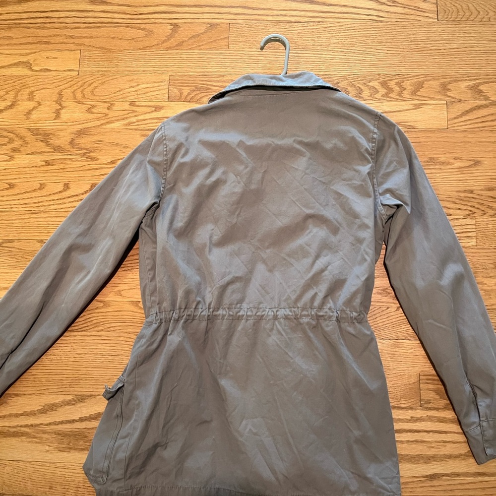 Tan Oversized Utility Jacket - Picture 4 of 9
